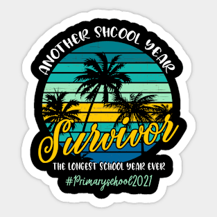 2021 The Longest School Year Ever PRIMARYSCHOOL 2021 Sticker